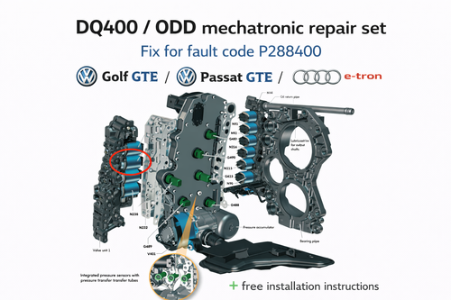 DQ400 / 0DD Reparatursatz für Fehler P288400 (PRO KIT)